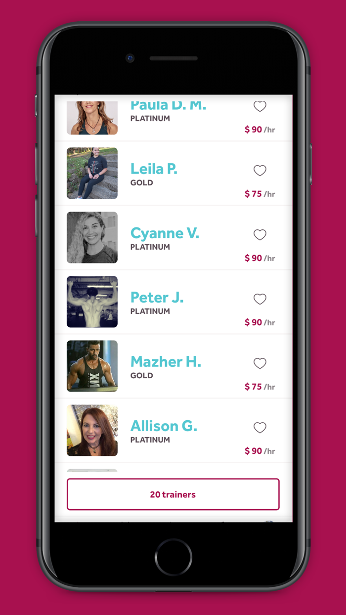 Alto - Personal Trainer App