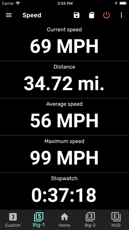 GPS Speedometer and Odometer
