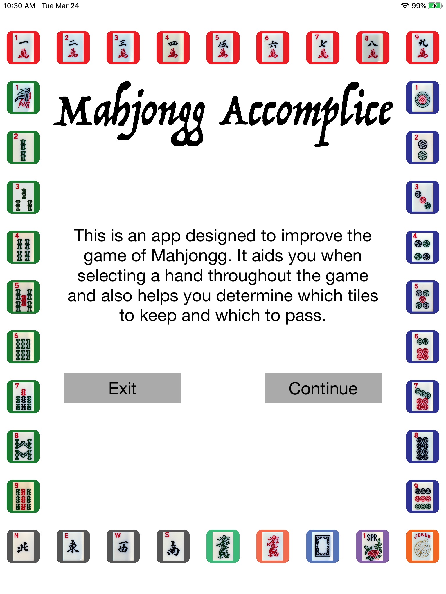 Mahjongg Accomplice screenshot 3