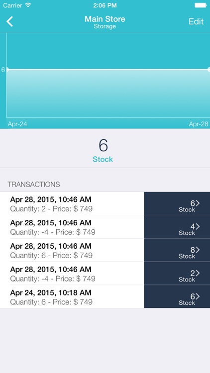 Inventory Control with Scanner screenshot-3
