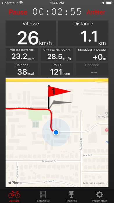 Fitmeter Bike - GPS vélo Fitmeter Bike - GPS vélo