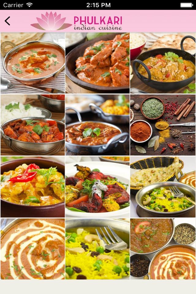 Phulkari Indian Cuisine screenshot 3