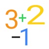 Math game 3+2-1
