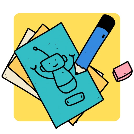 DrawBuddies fun sketchbook art iOS App