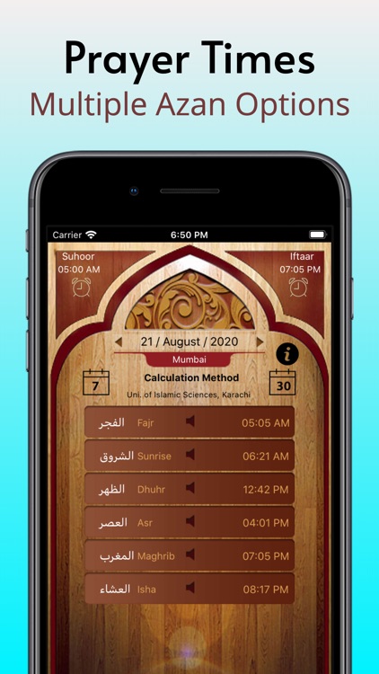 Times & Qibla Compass ImranQureshi.com