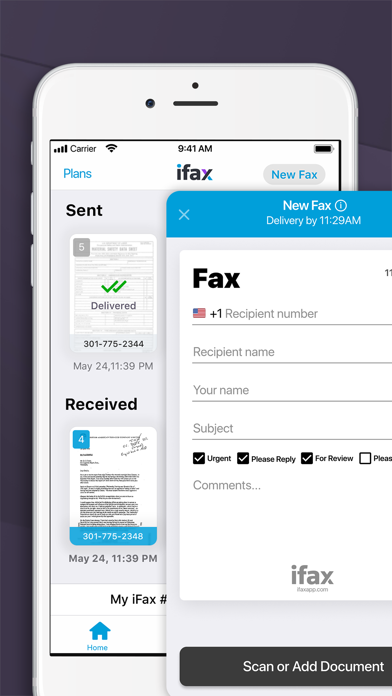 iFax: Fax from Phone ... screenshot1