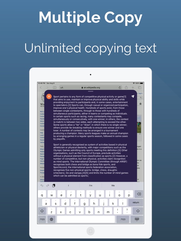 Multi Copy and Paste Keyboard screenshot 3