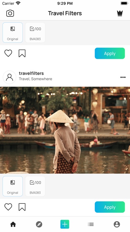 Travel Filters, Analog Presets