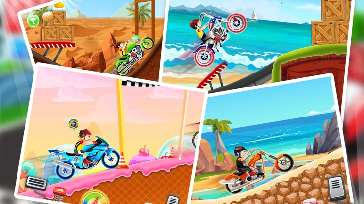 Free Style Moto Dirt Bike Race screenshot-4