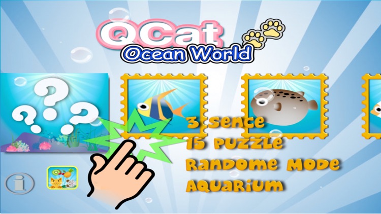 QCat - Ocean world puzzle