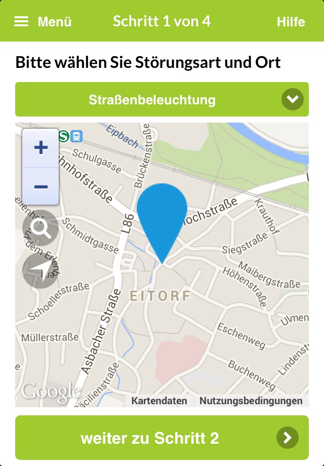 Mängel melden - DeinEitorf screenshot 3