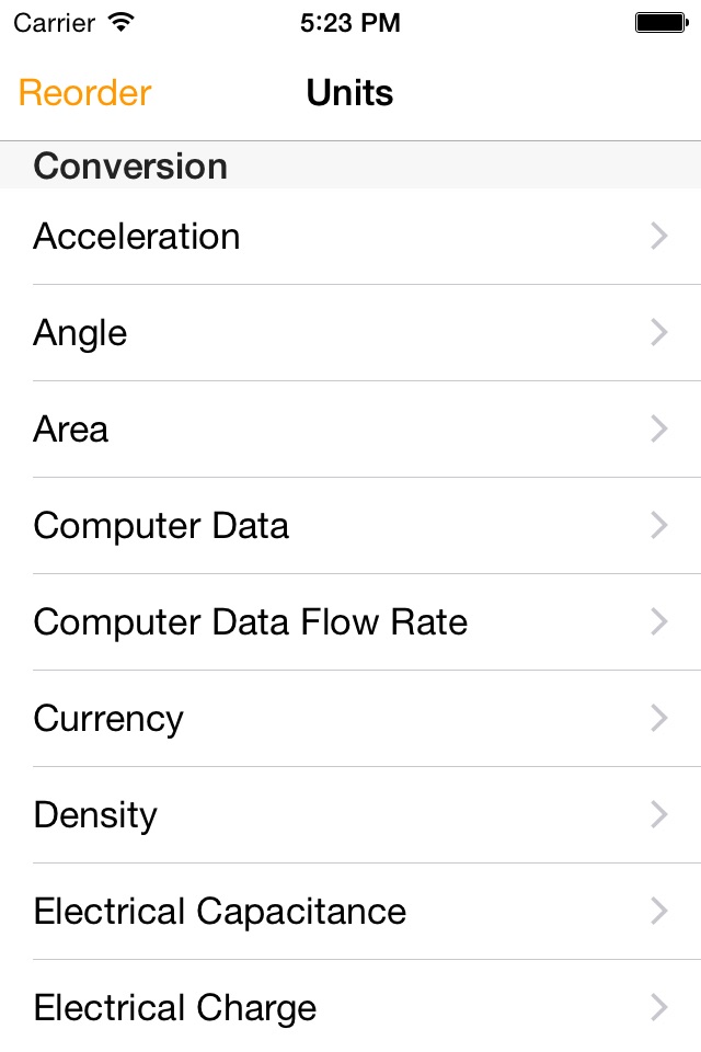 Units - Pro Unit Converter screenshot 2