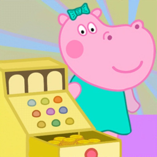Funny Shop Hippo shopping game Download