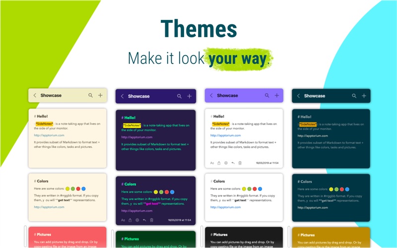 SideNotes - Thoughts & Tasks Screenshots