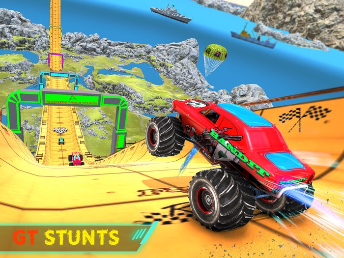 Monster Truck 3d driving games