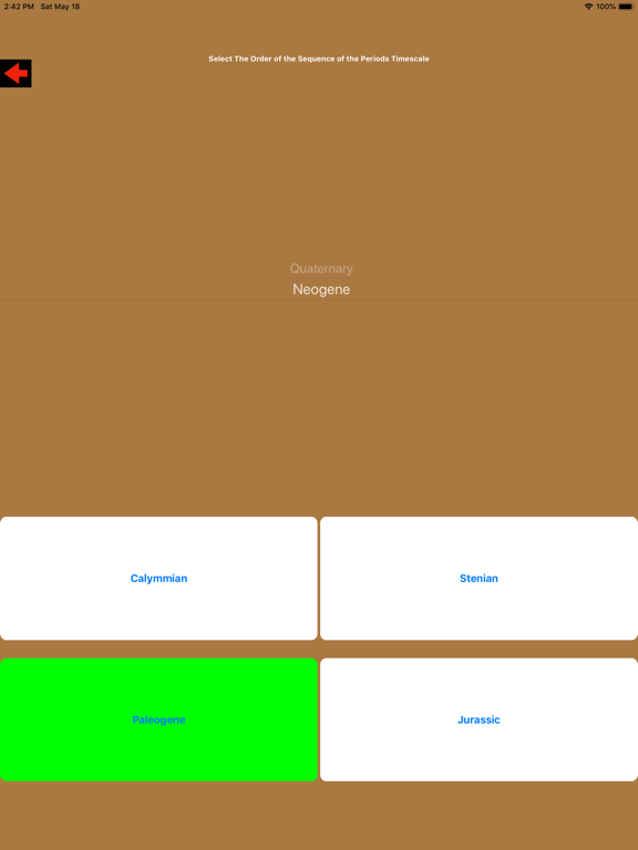 Stratigraphy Sequence Tutor screenshot 4