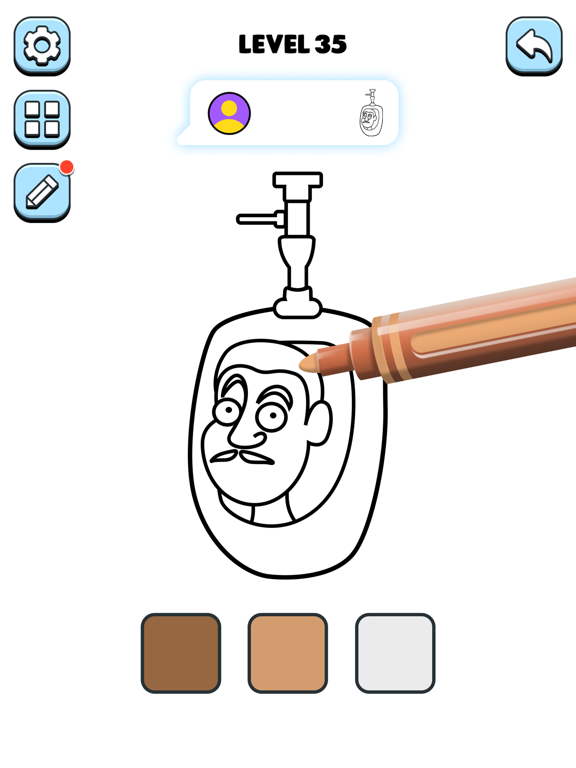 Coloring game: Color ASMR screenshot 3