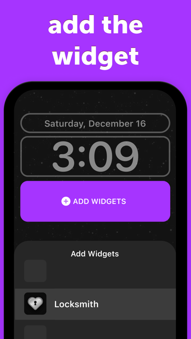 locksmith widget - by sendit screenshot 4