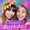 Create custom birthday videos with 3d animations, sound effects and songs