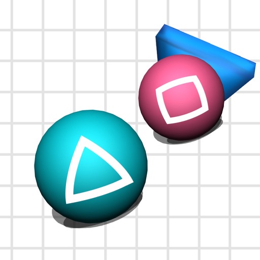 Balls and block icon