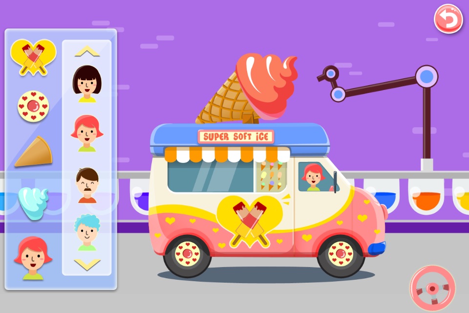 Ice Cream Truck & Maker Game screenshot 3