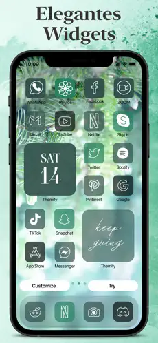 Captura de Pantalla 3 Themify: Iconos, temas, widget iphone