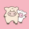 Toto Pig - Piglets Stickers