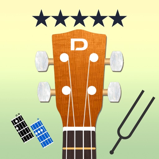 Ukulele Tuner and Chords Icon