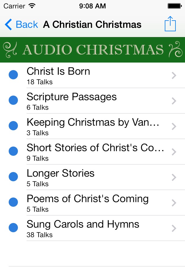 Audio Christmas Stories screenshot 2