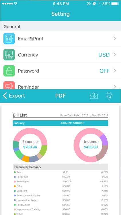 Bill List screenshot-4