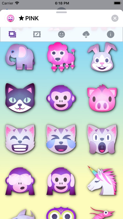 PINK Emoji • Stickers screenshot-9
