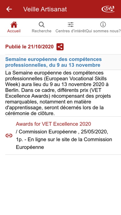 Veille Artisanat screenshot-3