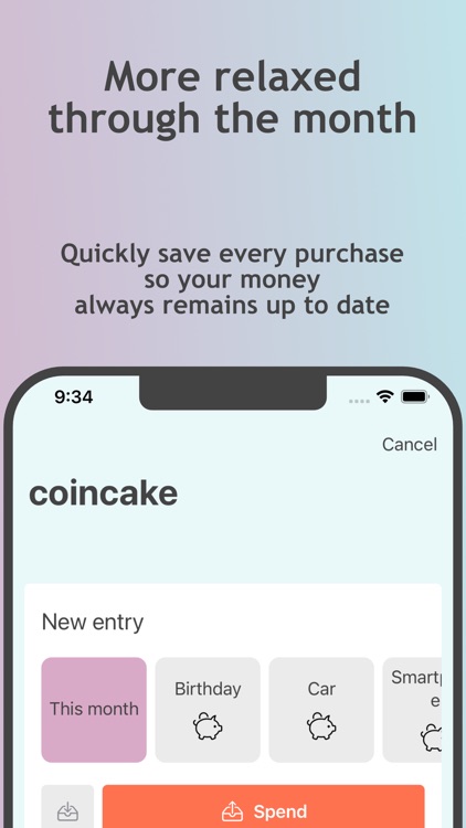 coincake - simply budget