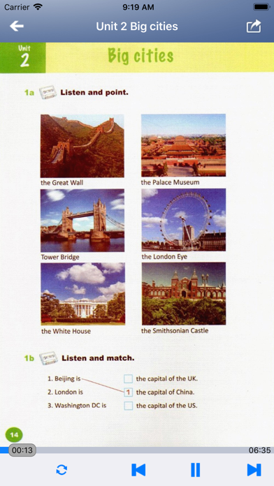 外研社剑桥小学英语 JOIN IN 六年级上下册 screenshot 2