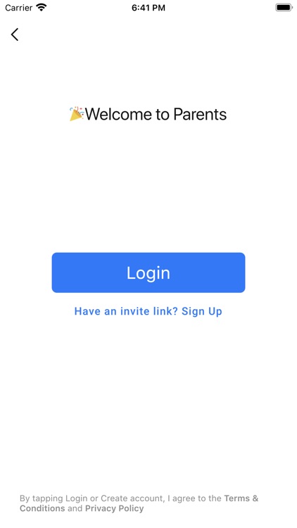 Parents' app