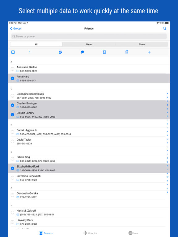 iContacts: Contacts Group Kit screenshot 2