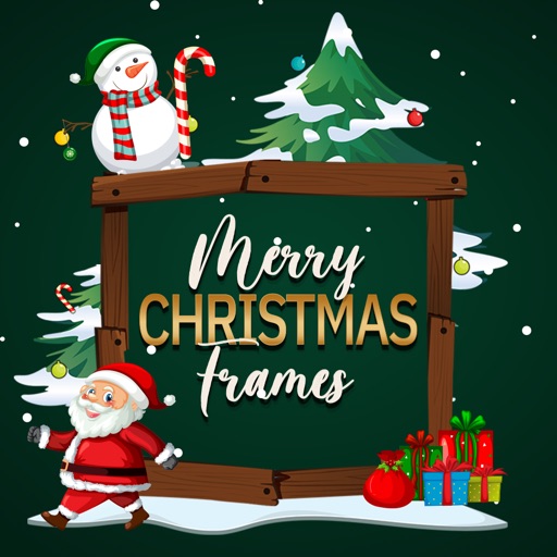 Christmas Frames Greeting Card