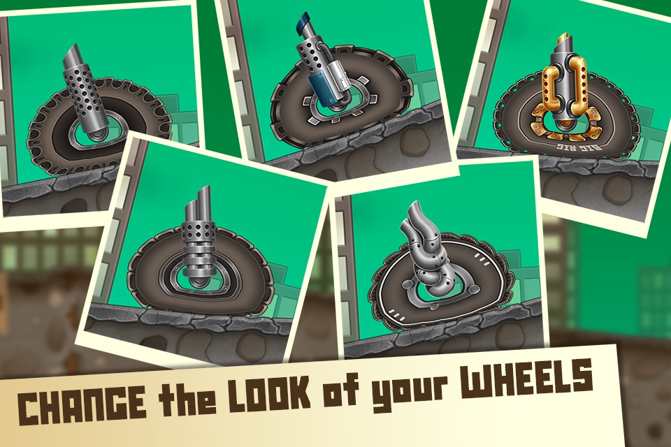 Bouncy Wheel Racing screenshot 3