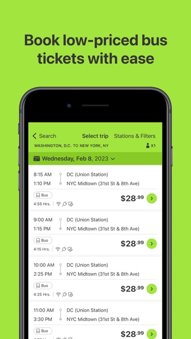 FlixBus & FlixTrain screenshot 2