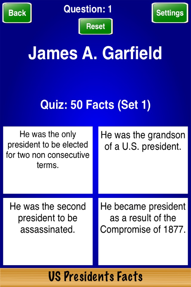 US Presidents Facts screenshot 4