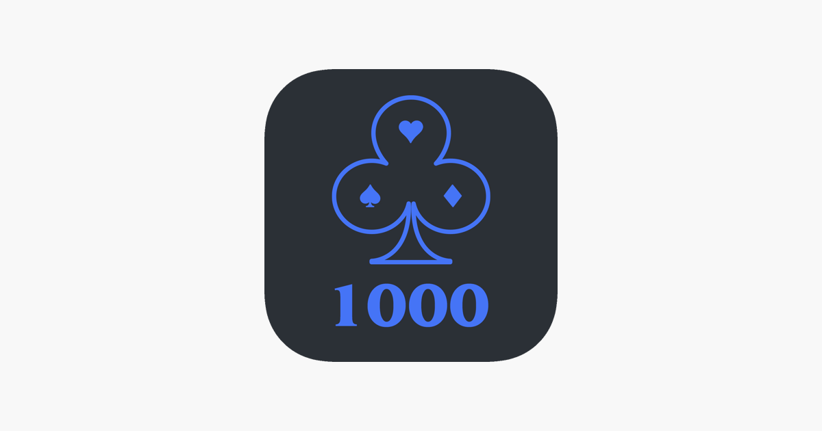 ‎Card game 1000 online offline on the App Store