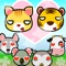 Help the lonely animals in Valentine's Zoo, to match with their playmate