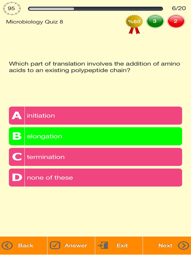 Nursing : Microbiology Quiz screenshot 3