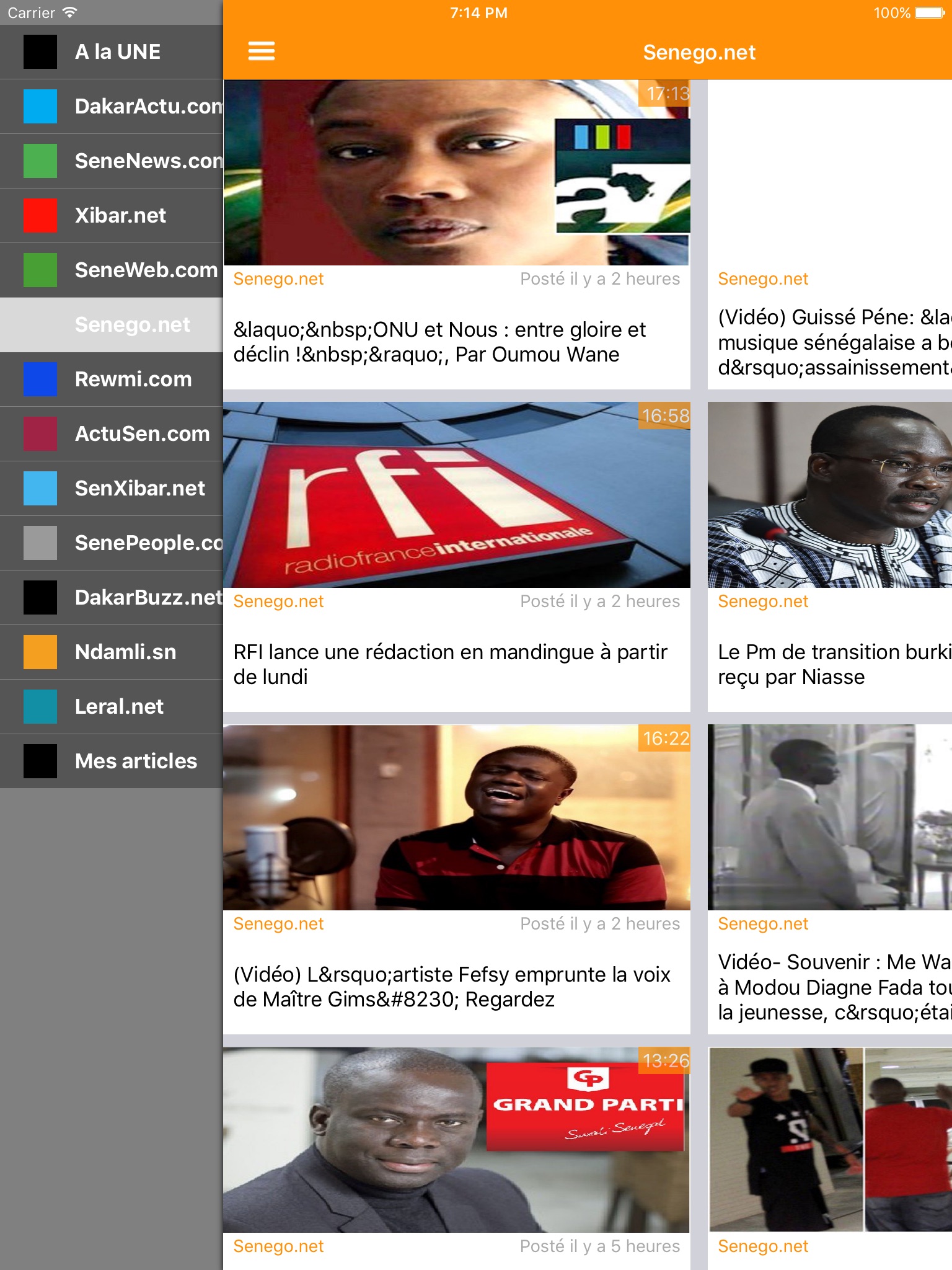 Actu Sénégal - Actu Afrique screenshot 4