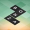 Bonza is a casual puzzle game on a cross-word styled board