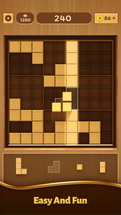 Wood Block Puzzle : Brain Game screenshot-3