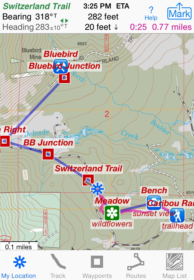 iHikeGPS : Classic Topo Maps screenshot 3