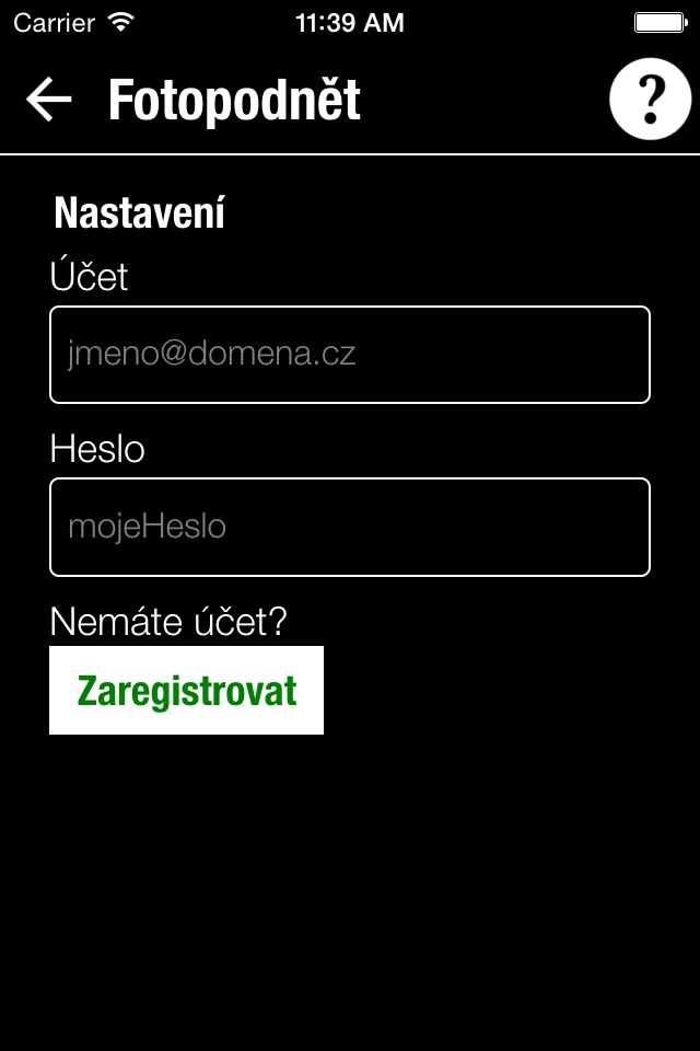 Fotopodnět screenshot 3