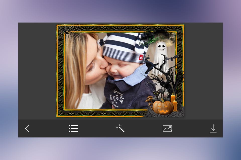 Halloween Picture Frame screenshot 2