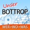 Die "UNSER BOTTROP" - App ist der mobile Info-Service für BOTTROP & KIRCHHELLEN